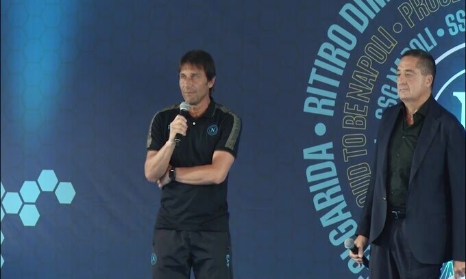 Conte ai tifosi: "Grazie per il vostro sostegno"