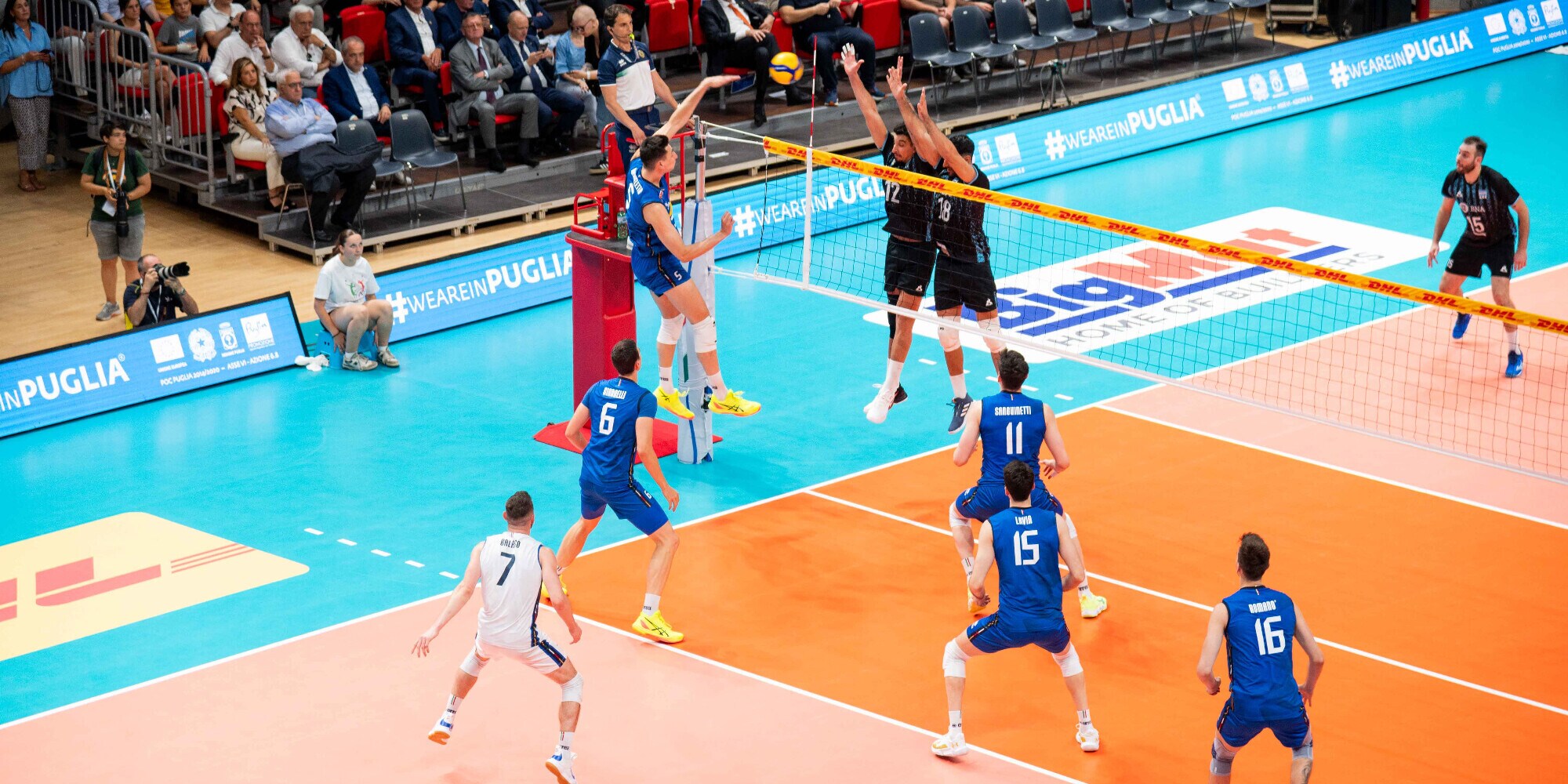 Nazionale maschile: l'Italia supera l'Argentina al tie break