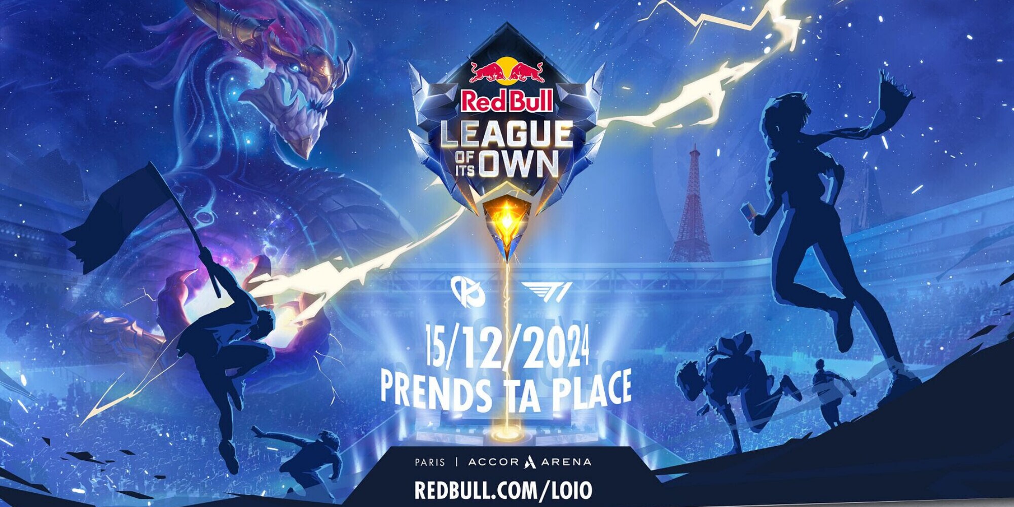 Red Bull League of Its Own: T1 in prima linea per l'edizione 2024 a Parigi