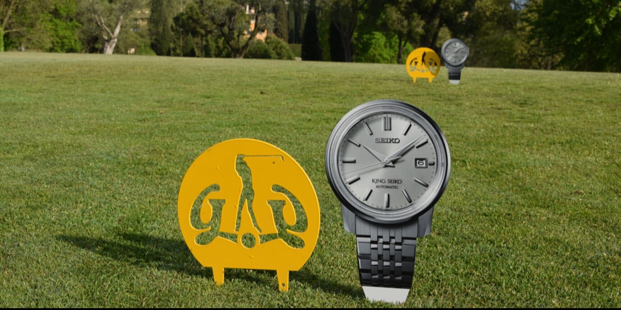 Seiko Official Tee Timer del torneo golfistico Arte&Golf