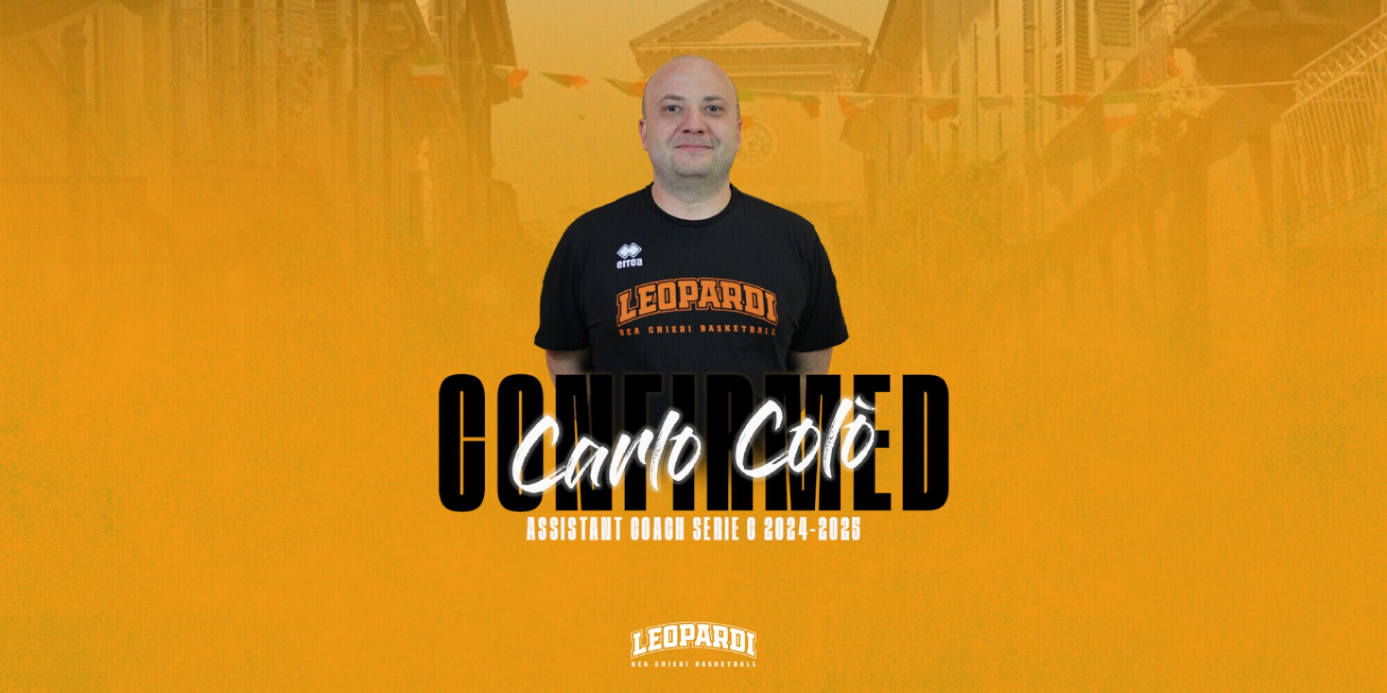 BEA Chieri: Coach Colò ancora primo assistente