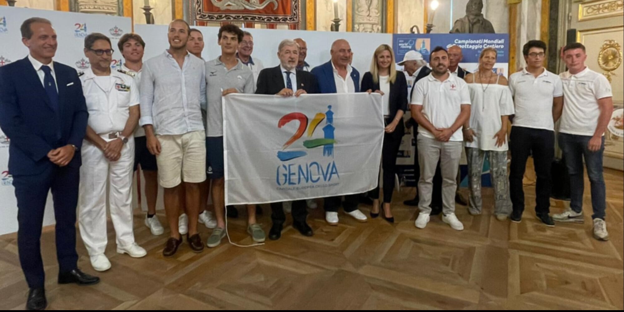 Genova capitale mondiale del canottaggio costiero. Bucci e Abbagnale: “Grande orgoglio”