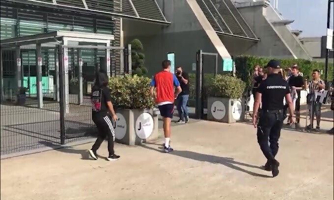 Juventus, Chiesa al JMedical per le visite mediche
