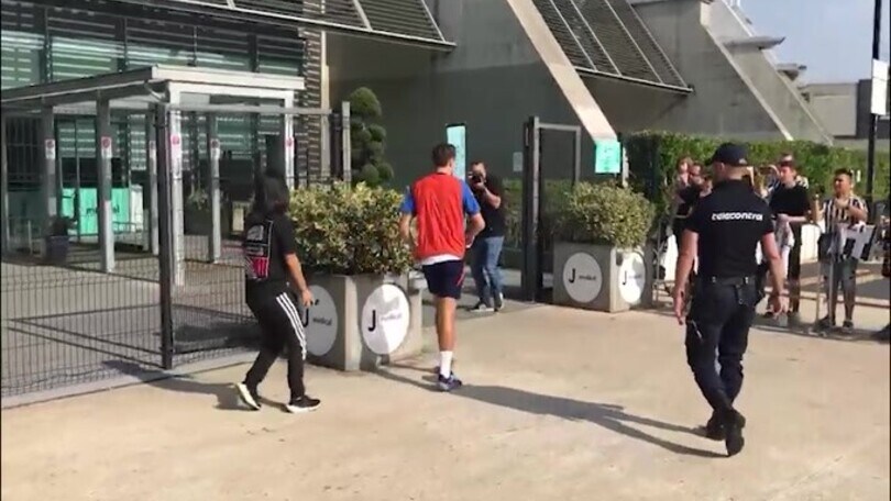 Juventus, Chiesa al JMedical per le visite mediche