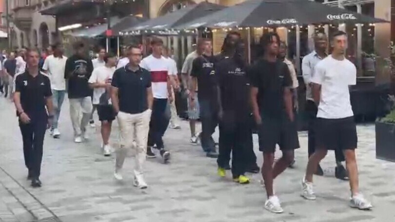 La Juve di Motta fa gruppo: serata libera a Norimberga