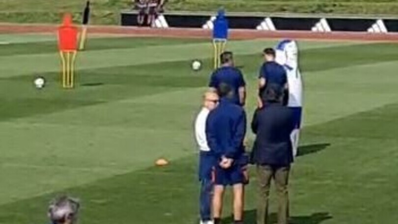 Giuntoli, Motta e Scanavino: il summit mercato Juve si fa in campo!
