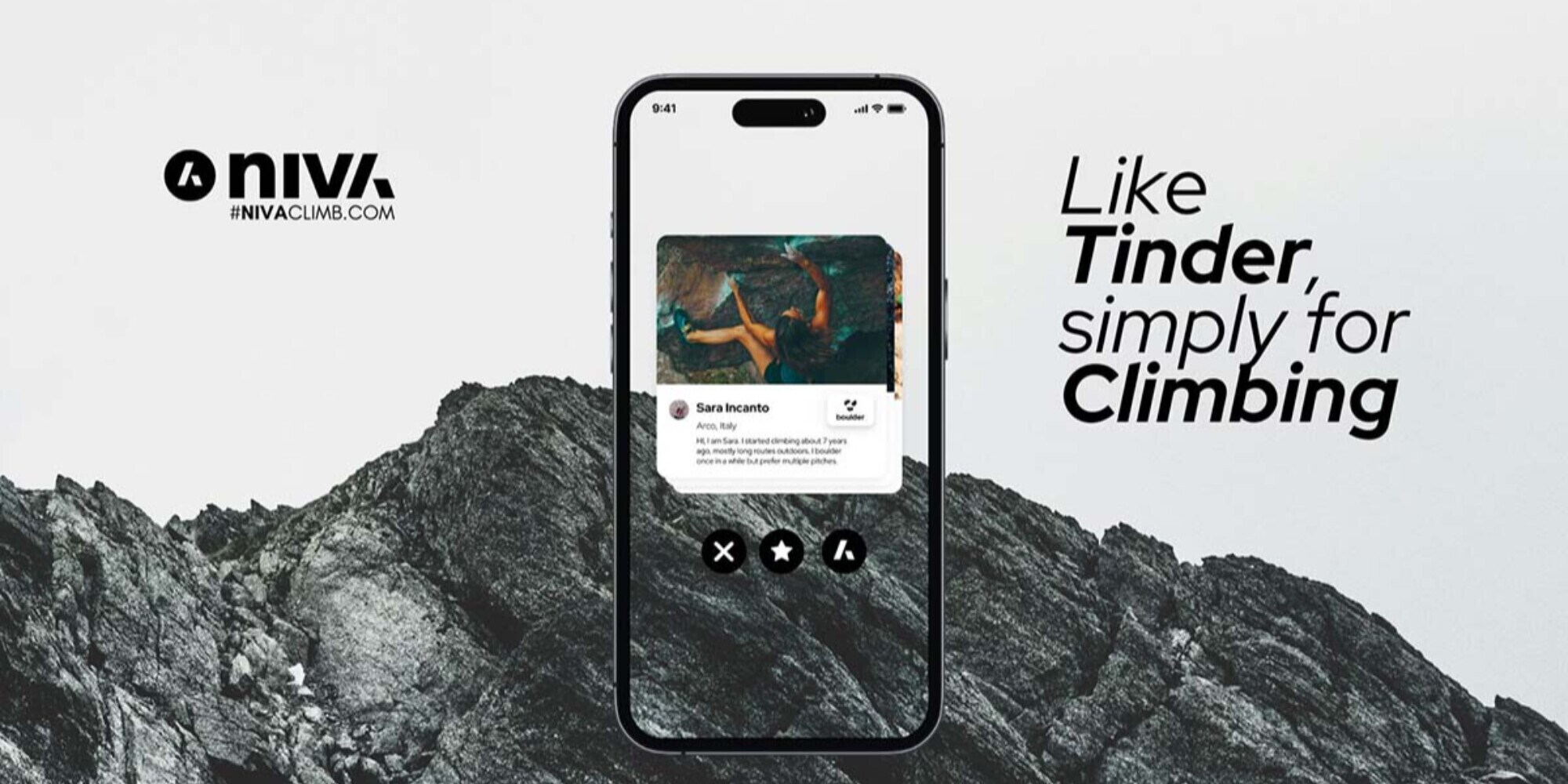 NIVA: la nuova app per i climber