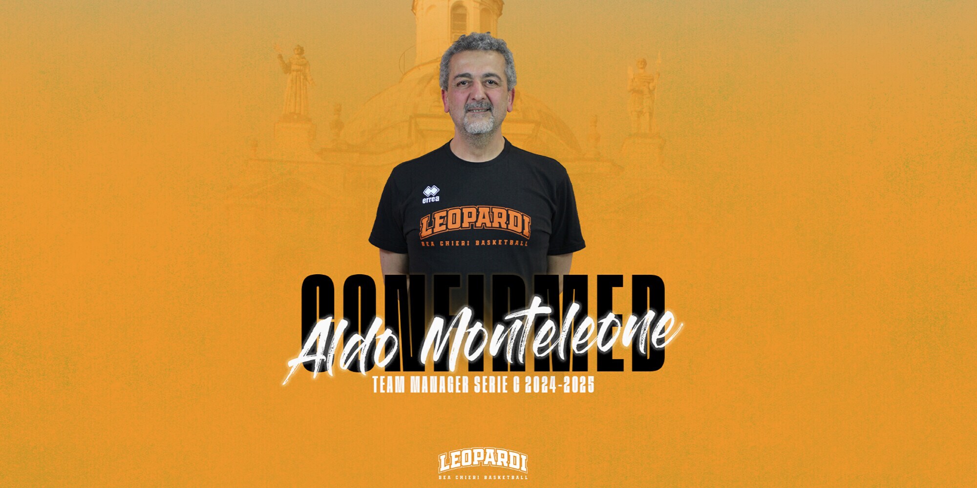 BEA Chieri: Aldo Monteleone confermato Team Manager della Prima Squadra
