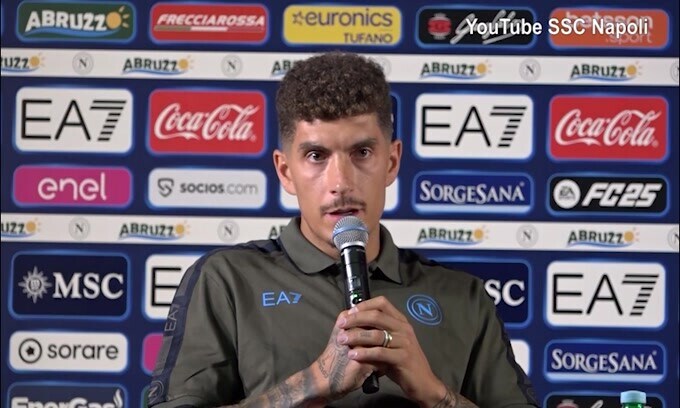 Di Lorenzo: "Voglio chiarire che non sono rimasto per Conte"