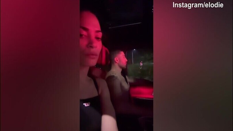 Elodie-Iannone, serata insieme per la coppia