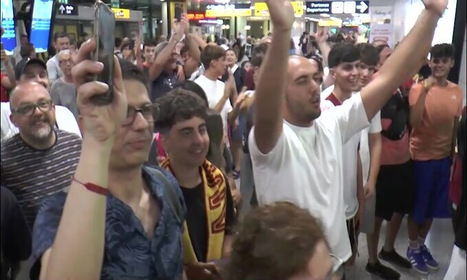 Roma, grande attesa tra i tifosi per Soulé