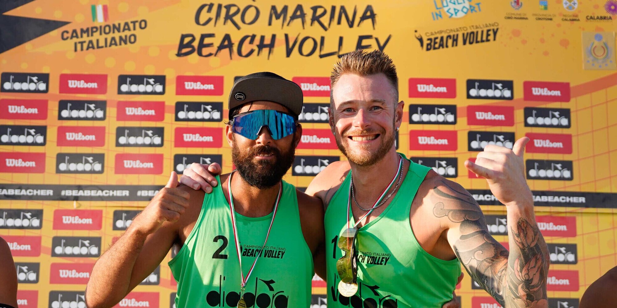 A Cirò firme d'autore, Zaytsev/Lupo e Orsi Toth/Bianchi