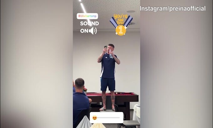 Como, Reina show: canta, balla e trascina il gruppo