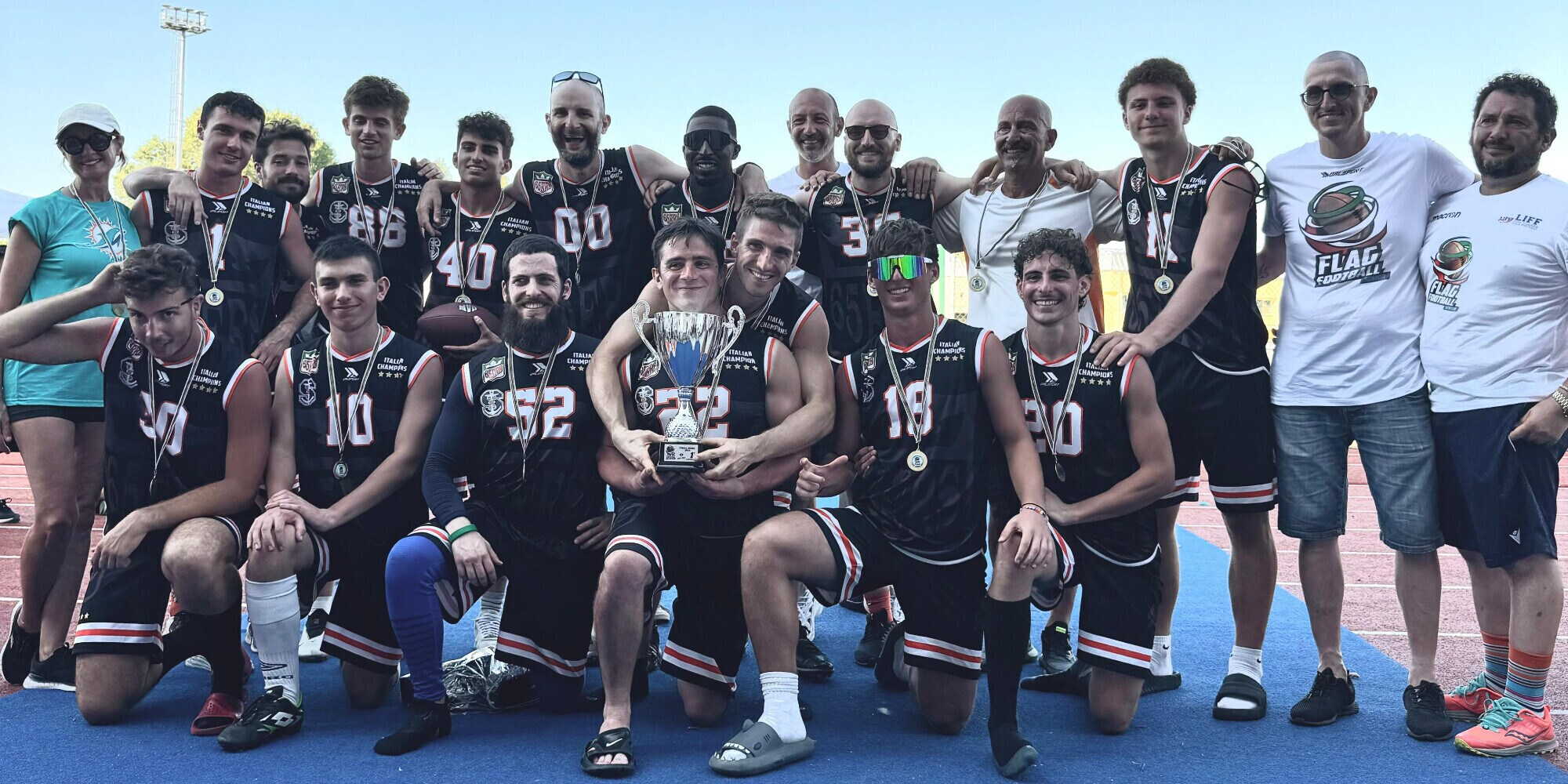 Gli Arona 65ers vincono lo scudetto del Flag Football maschile!