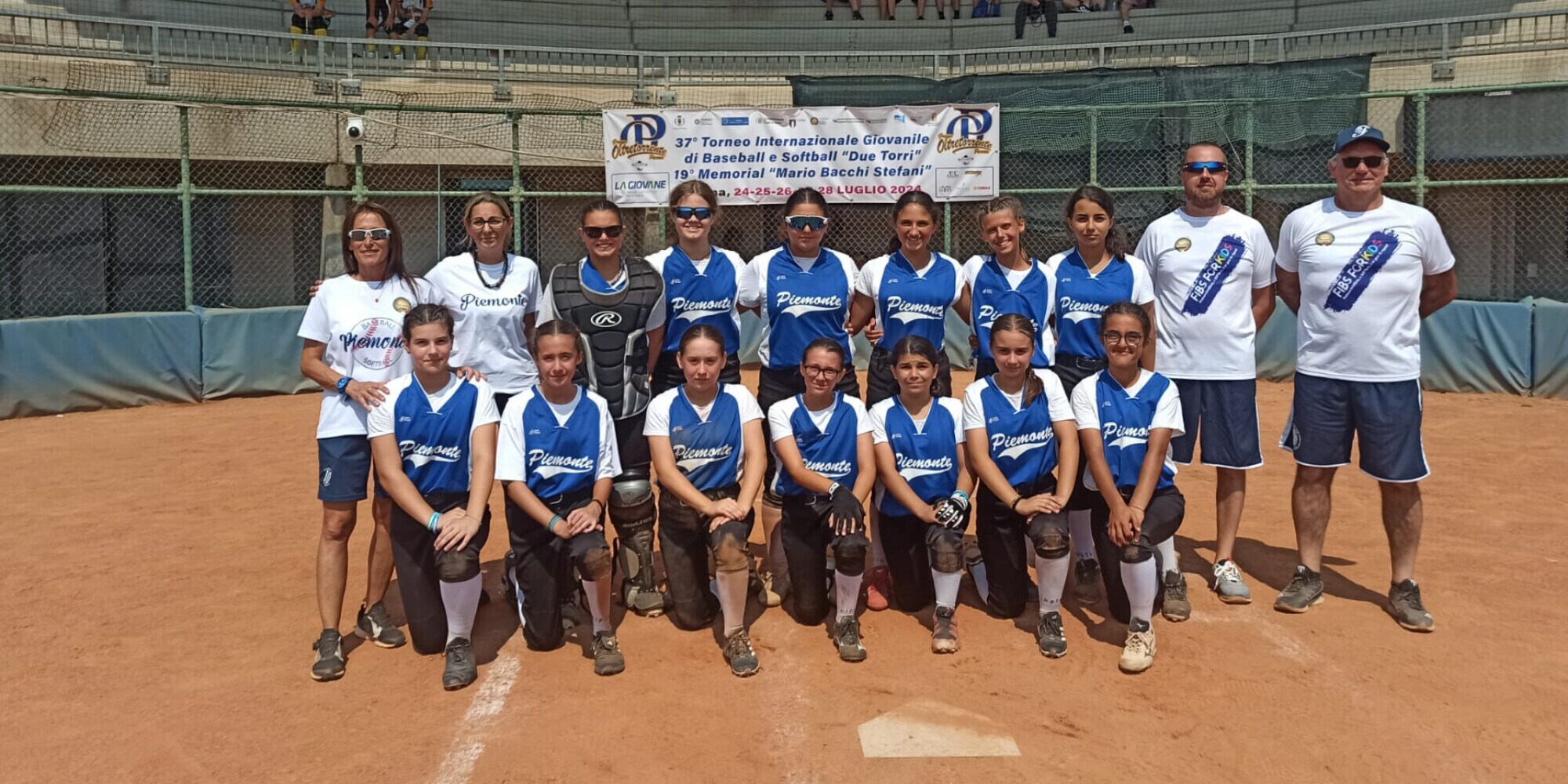 U13 Softball: La Selezione Sperimentale Piemonte vince il 37° "Torneo Due Torri"