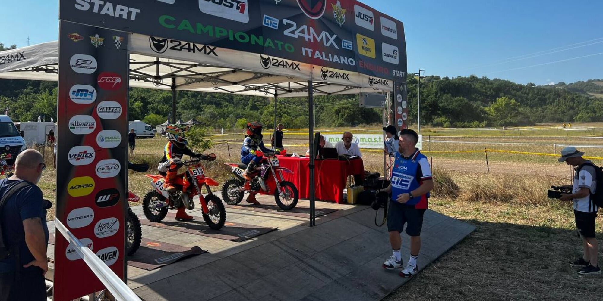 I 'piccoli' del moto club Alfieri chiudono il Campionato Italiano di mini enduro