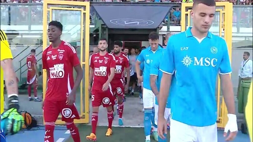 Ecco il nuovo Napoli di Conte: 1-0 al Brest