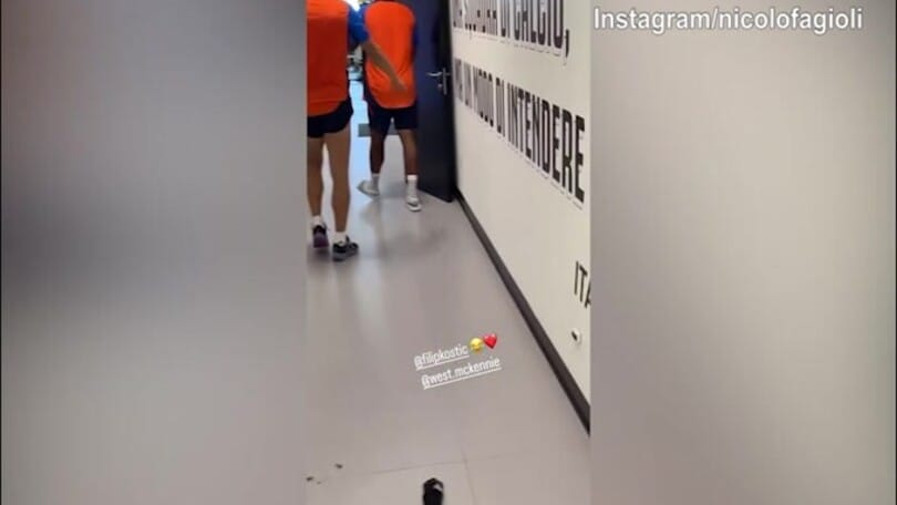 Juve, Fagioli stuzzica Kostic: la reazione del serbo...