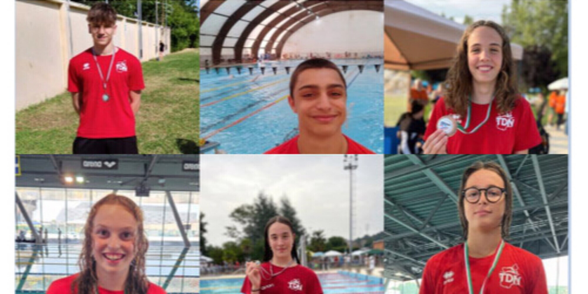 Team Dimensione Nuoto: ai Campionati Italiani sei atleti qualificati nella categoria Ragazzi