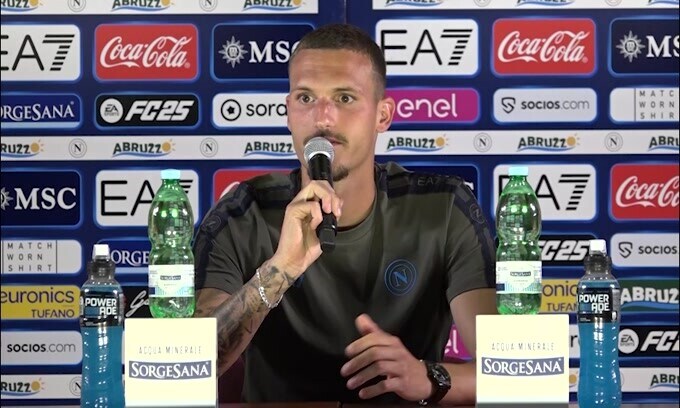 Marin: "Napoli, che sogno giocare qua"