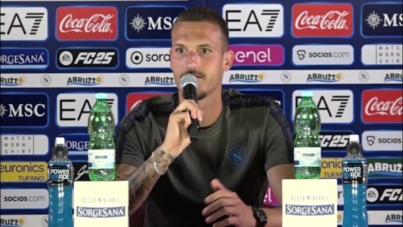 Marin: "Napoli, che sogno giocare qua"