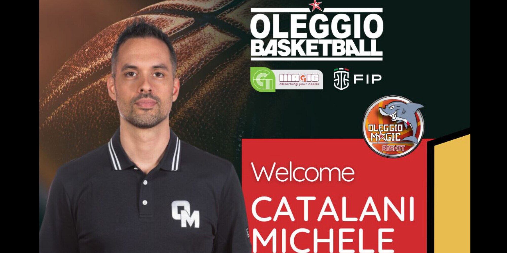 Oleggio Basket: si parte, Michele Catalani head coach