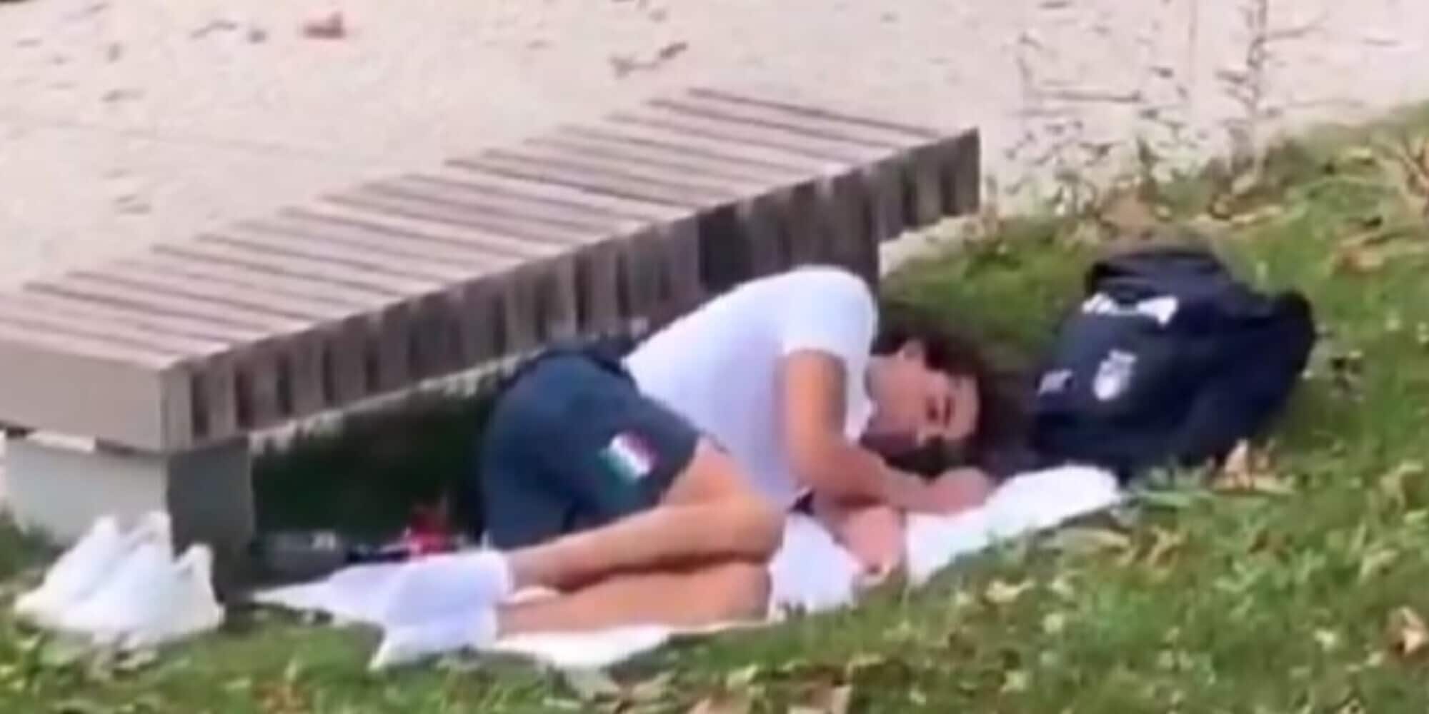 Ceccon, la rivelazione: "Ecco perché ho dormito nel parco sull'erba"