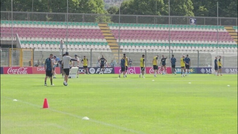 Napoli, allenamento a Castel di Sangro
