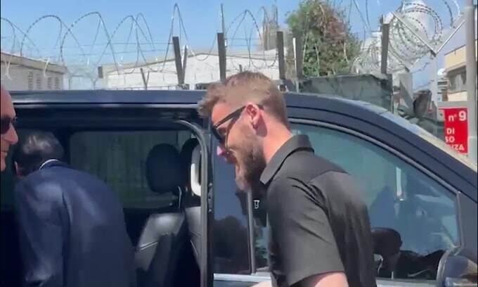 Fiorentina, primo bagno di folla per De Gea