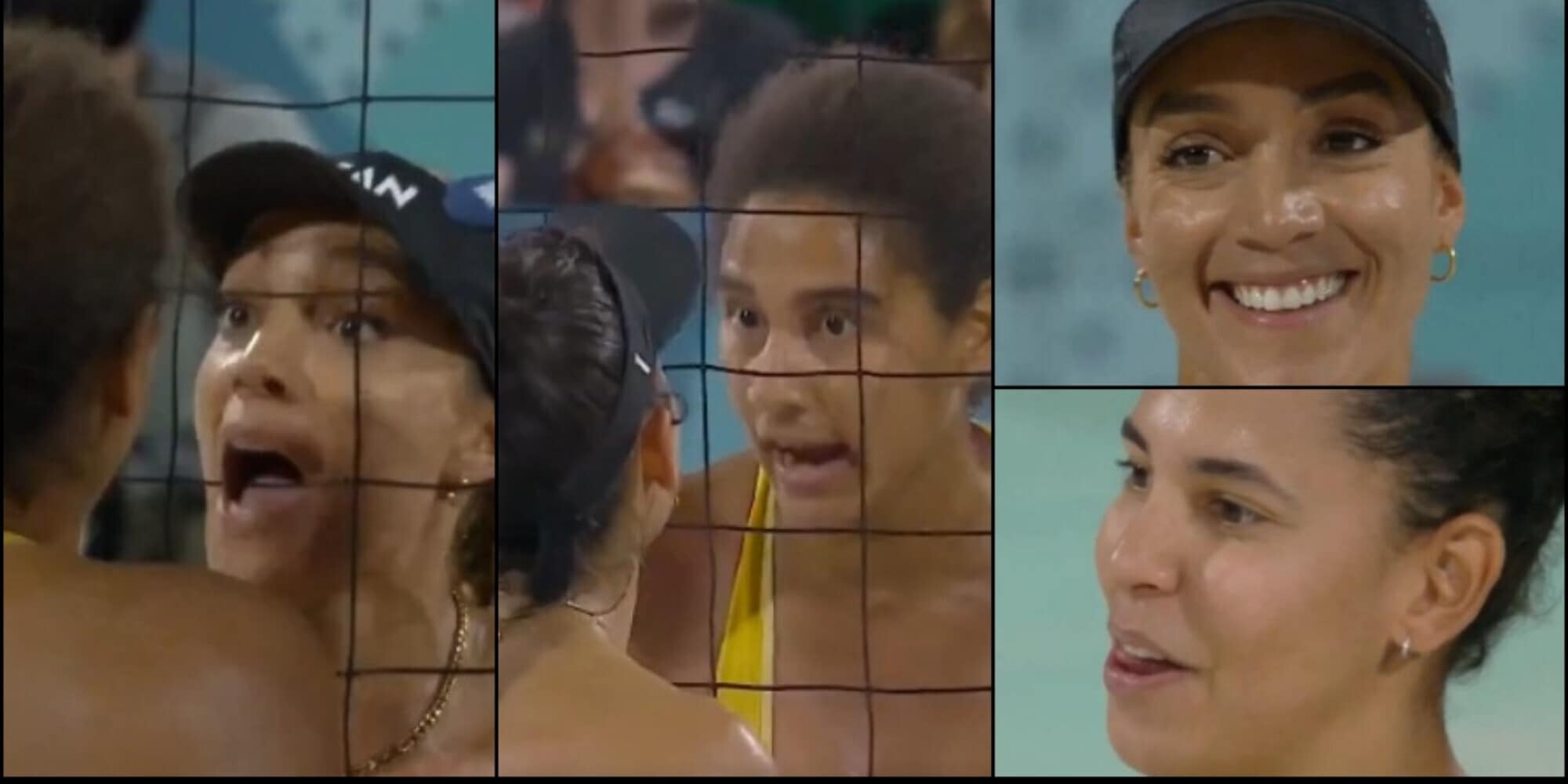 Tensione nella finale del beach volley femminile: ci pensa il dj