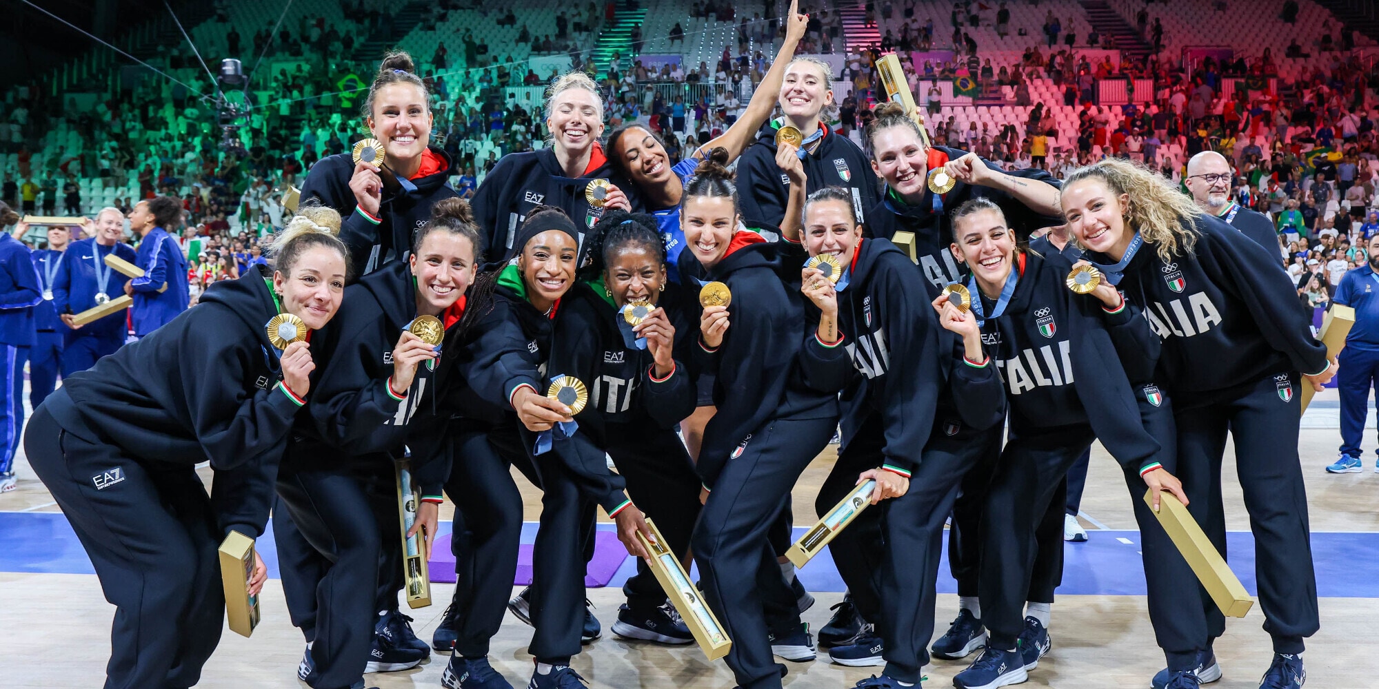 Olimpiadi: l'Italia del volley femminile è Campione Olimpica