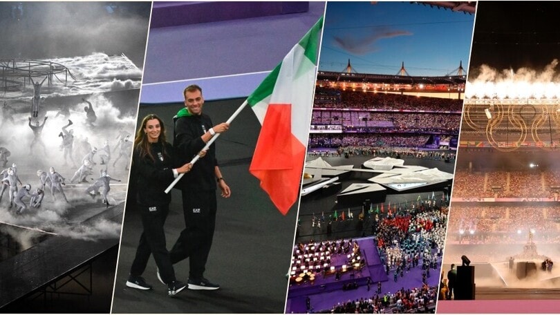Paltrinieri-Fiamingo portabandiera Italia: la cerimonia di chiusura di Parigi 2024