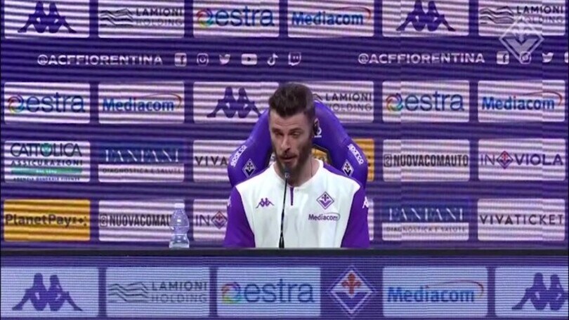 De Gea: "La scelta della Fiorentina è stata facile"
