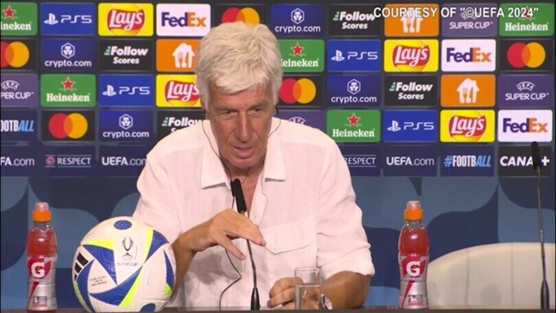 Gasperini: "È chiaro che sulla carta il pronostico è chiuso, ma noi..."