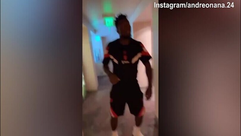Onana, ma che fai? Il balletto è tutto da ridere...