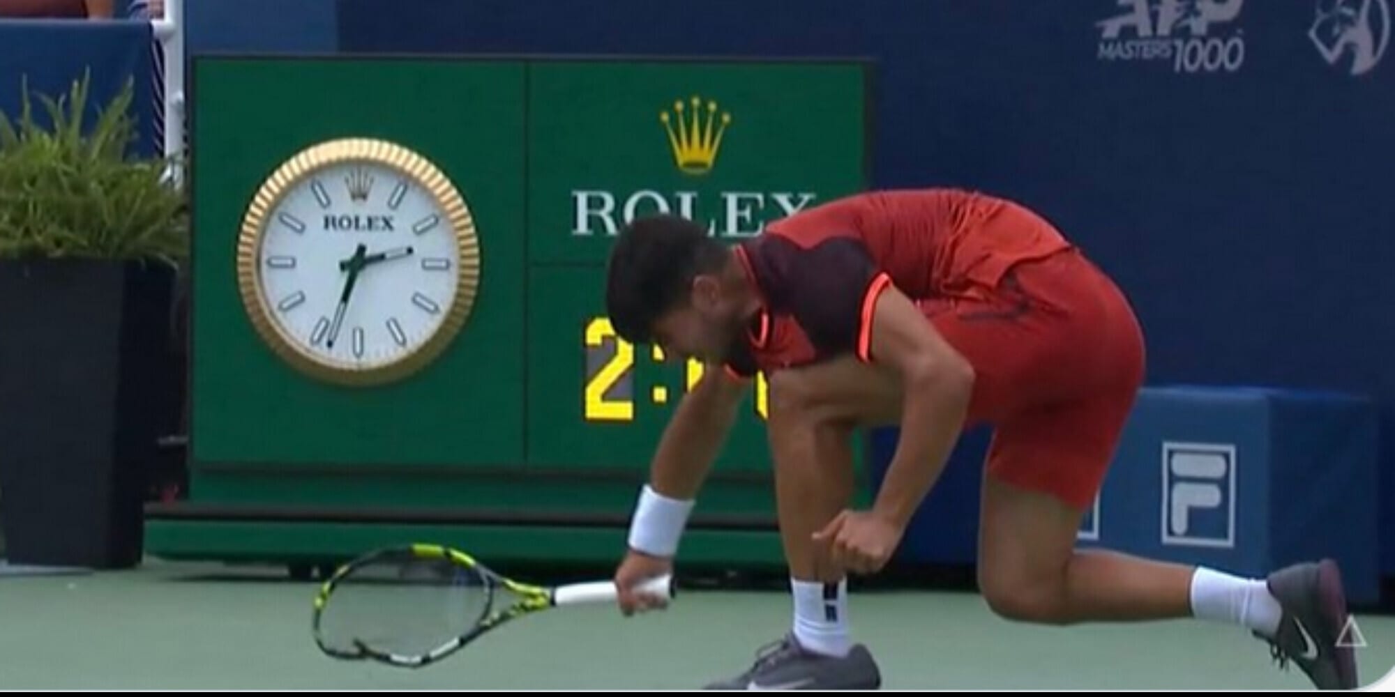 Alcaraz, follia a Cincinnati: perde la testa e la partita contro Monfils