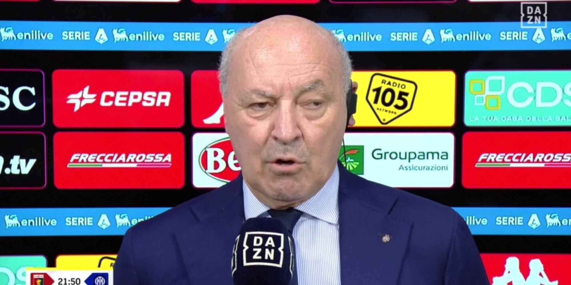 Marotta e lo scudetto: "Juve-Napoli cantieri aperti, è il Milan l'anti-Inter"