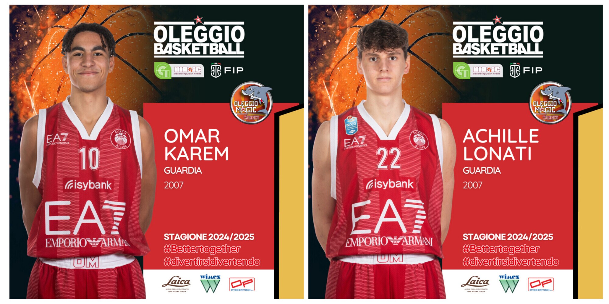 Oleggio Basketball, ecco Karem e Lonati