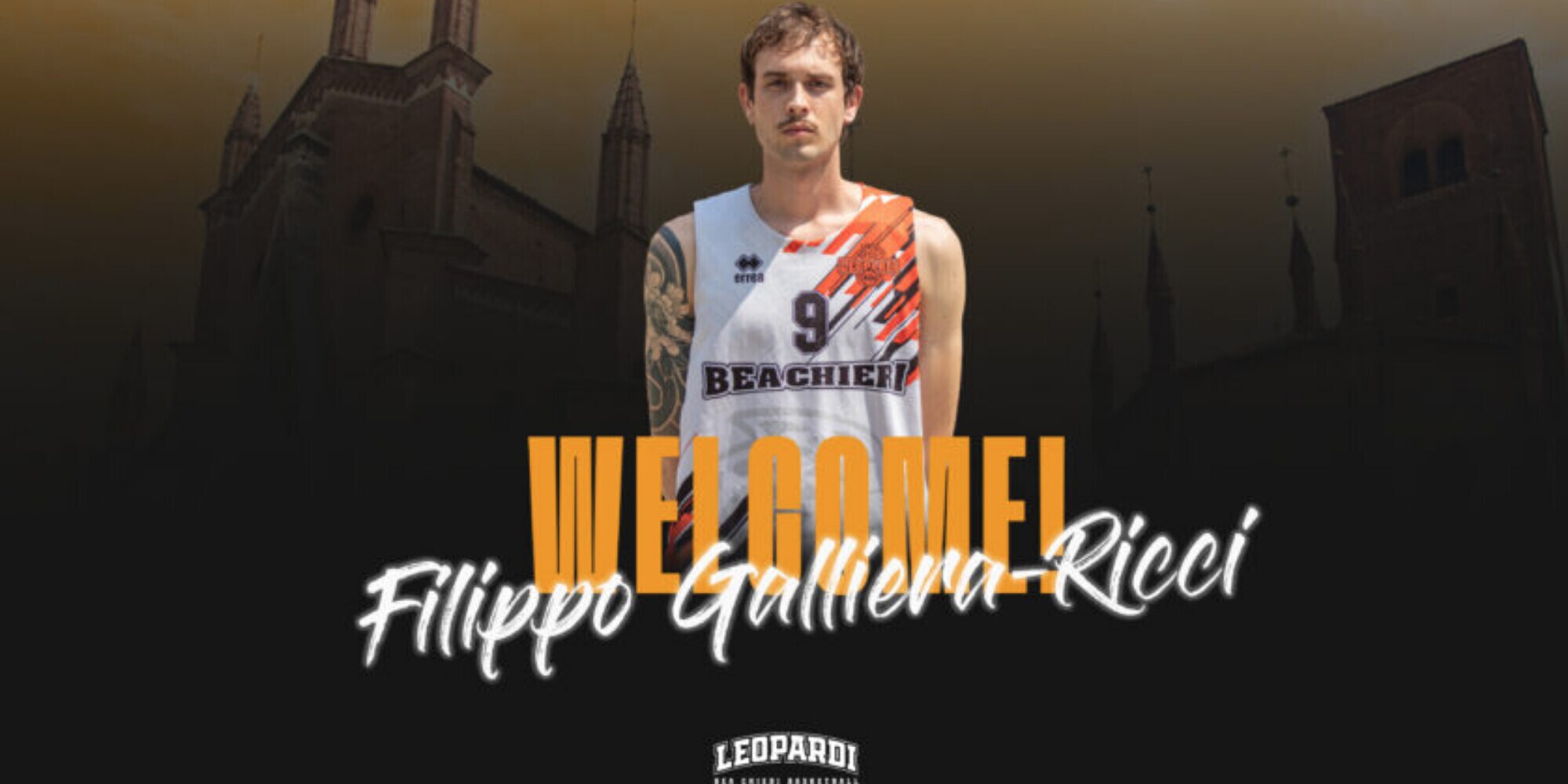 BEA Chieri: da Ferrara a Chieri, Filippo Gallieri-Ricci in Arancione