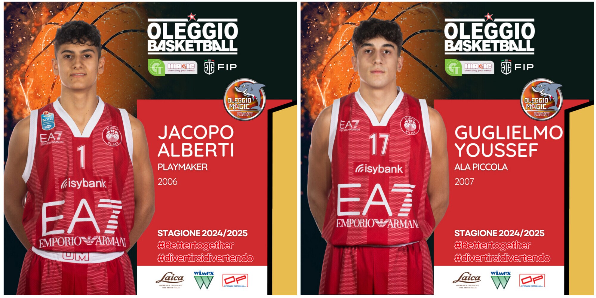 Oleggio Basketball, benvenuti Alberti e Youssef