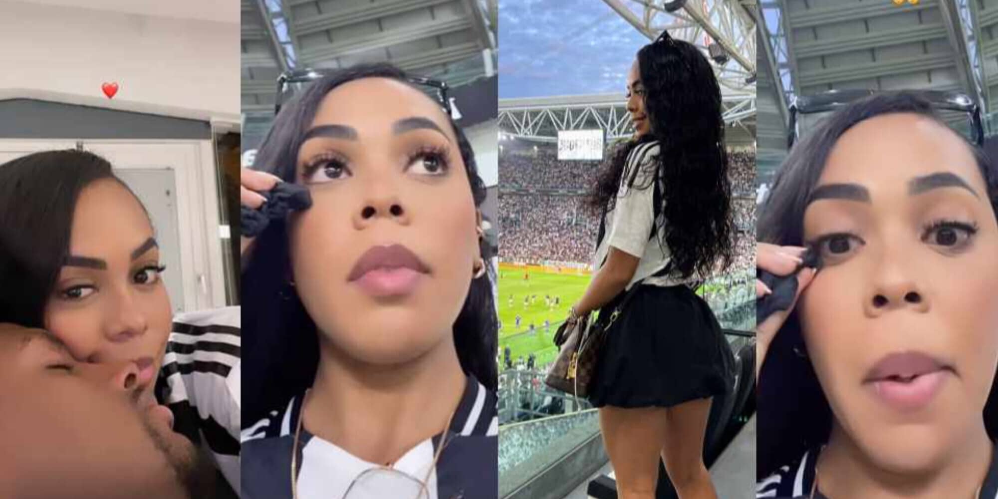 Cabal, la fidanzata in lacrime allo Stadium: cosa è successo