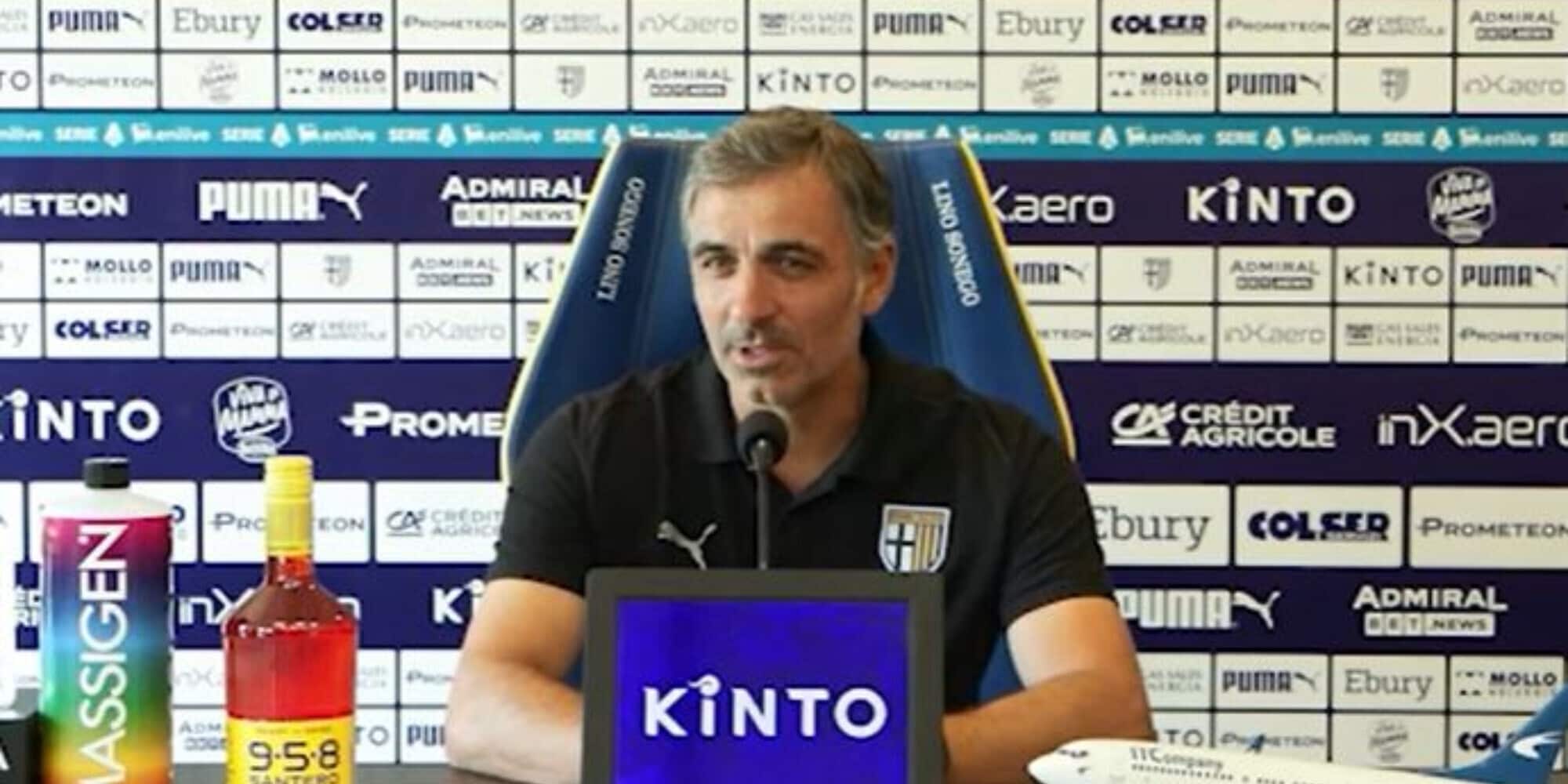 Pecchia, conferenza Parma-Milan: "Rinnovo? Voglio un regalo..."