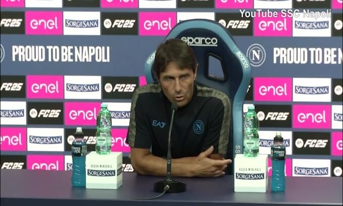 Conte: "Ho preso impegno morale e umano nei confronti dei tifosi del Napoli"