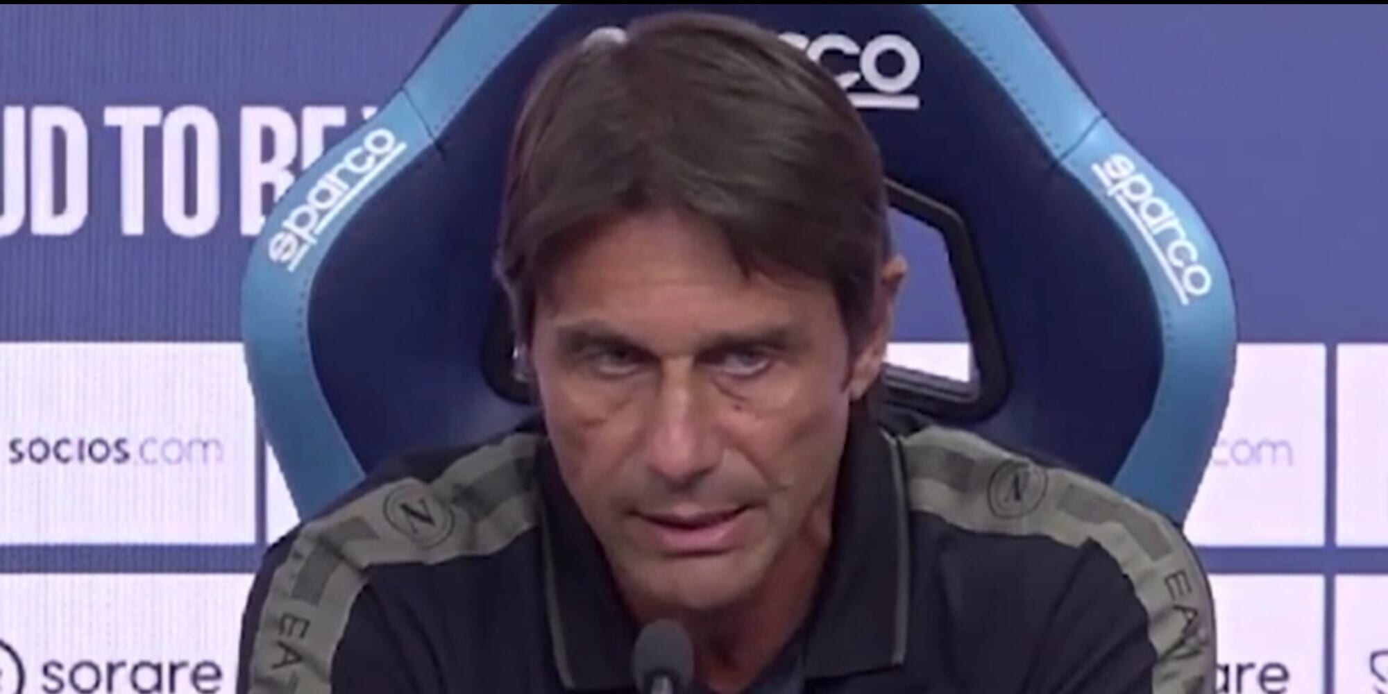 Conte: "Napoli, farò l'impossibile! A volte trovi delle merde, ma qui..."
