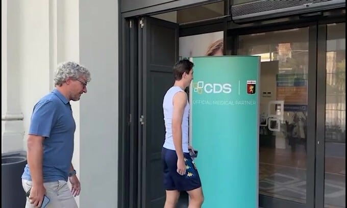 Genoa, Miretti svolge le visite mediche
