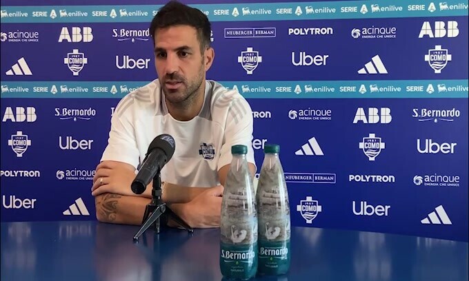 Fabregas: "Juve? Avremmo potuto fare meglio. Dobbiamo capire il momento"