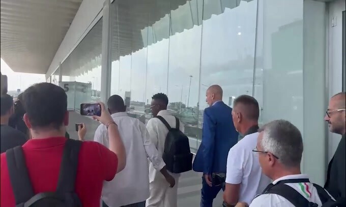 Roma, Abdulhamid è sbarcato a Fiumicino