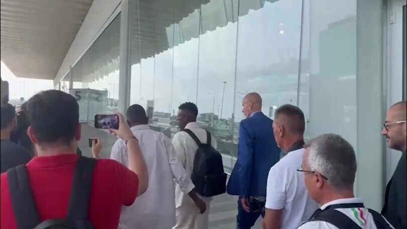 Roma, Abdulhamid è sbarcato a Fiumicino