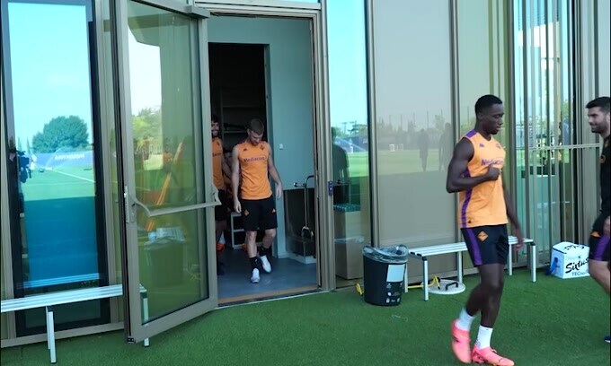 Conference League, allenamento al Viola Park per la Fiorentina