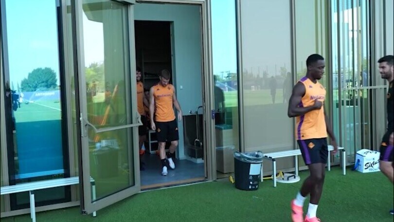 Conference League, allenamento al Viola Park per la Fiorentina